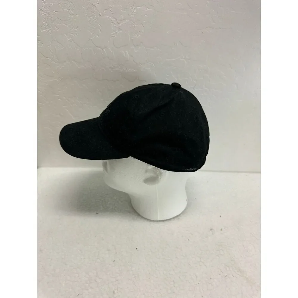 Adidas‎ Black Baseball Cap Adjustable Logo Unisex Cotton Hat